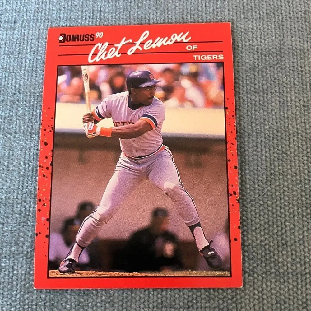 1990 Donruss Detroit Tigers Baseball Card Trading Card